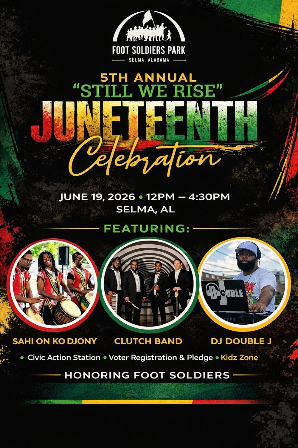 5th Annual Juneteenth Celebration Event Flyer